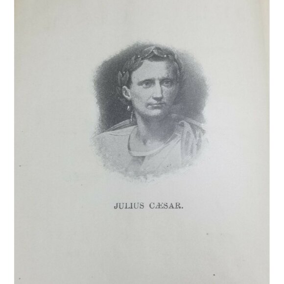 Shakespeare's Julius Caesar 1921 Hardcover Book w Notes Original Copyright 1900 - Picture 7 of 12